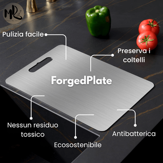 ForgedPlate - Tagliere in titanio