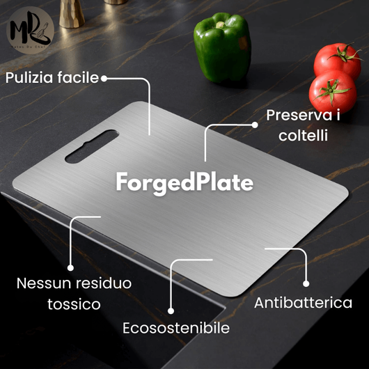 ForgedPlate - Tagliere in titanio