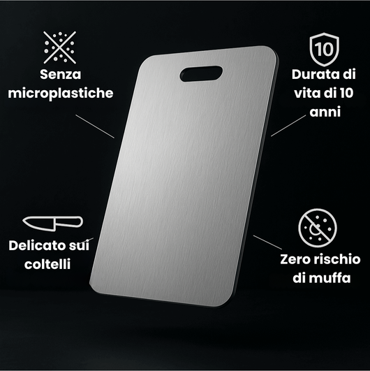 ForgedPlate - Tagliere in titanio